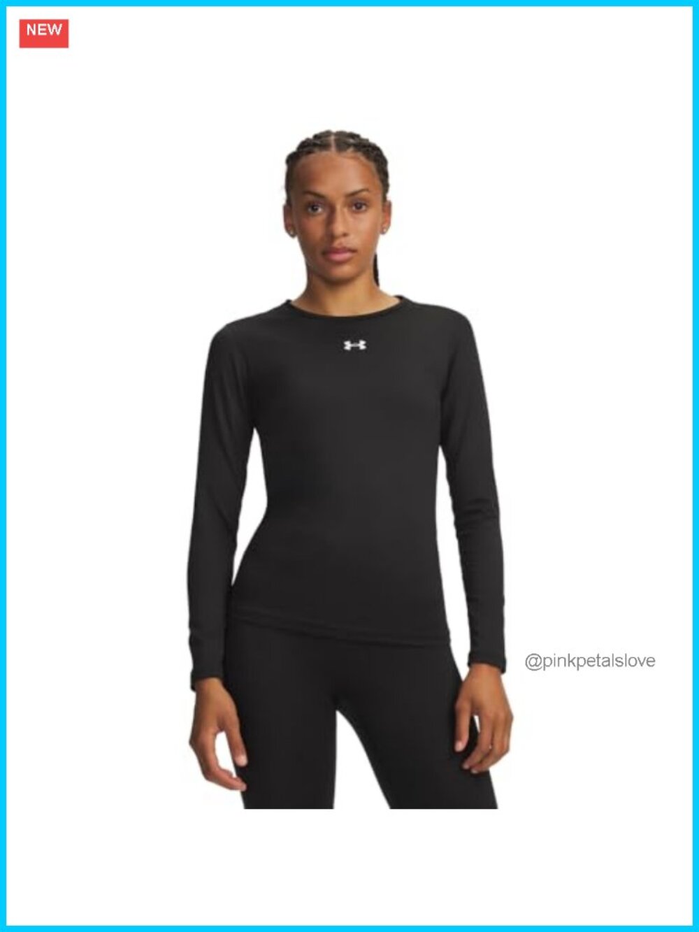 ColdGear Compression Crew Sweater 4-Way Stretch Wicking Activewear